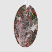Abstract ornament met grijze achterkant (voorkant)