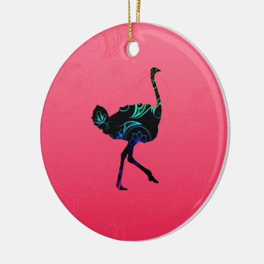 Abstract Ornament Ostrich (Links)
