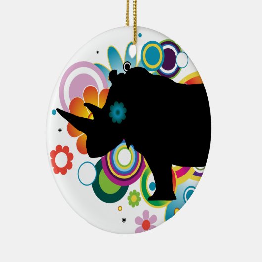 Abstract Ornament Rhino (Rechts)