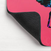 Abstract Ostrich Mousepad Muismat (Hoek)