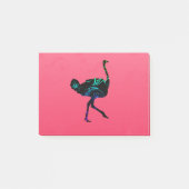 Abstract Ostrich-Post-it® notes (Voorkant)