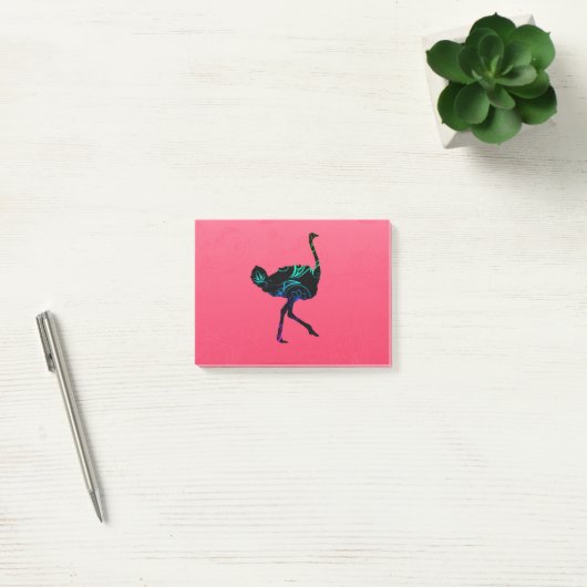 Abstract Ostrich-Post-it® notes (Kantoor)