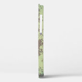 Abstract oud aluminium Case-Mate iPhone case (Achterkant / Links)