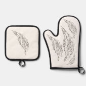 abstract ovenwant & pannenlap set (Voorkant)