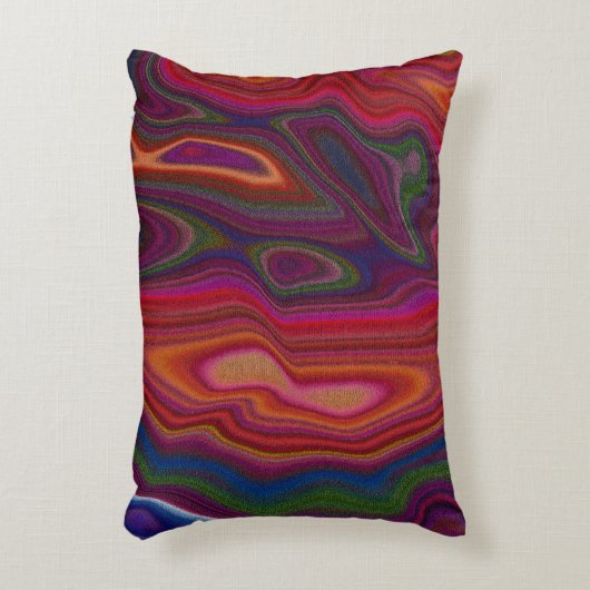 Abstract Overload Accent Kussen (Voorkant(Verticaal))