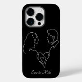 Abstract paar artikelen, Boho Chic Case-Mate iPhone Case (Achterkant)