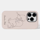 Abstract paar artikelen, Boho Chic Hoesje-Mate iPh Case-Mate iPhone Case (Achterkant (horizontaal))