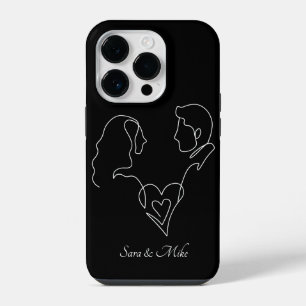 Abstract paar artikelen, Boho Chic iPhone 14 Plus Hoesje