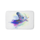 Abstract paard Bath Mat (Voorkant)