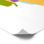 Abstract paard in WPAP Poster (Hoek)