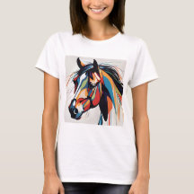 Abstract Paardenpaard Mustang Pony Bronco Colt