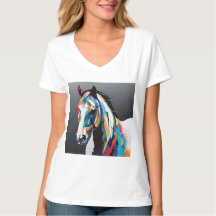 Abstract Paardenpaard Mustang Pony Bronco Colt