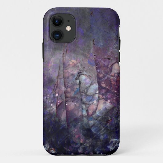  Abstract Paars Abalone Decay Case-Mate iPhone Case (Achterkant)