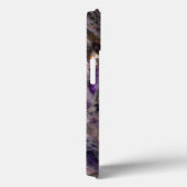 Abstract paars amethyst kwarts marmer graniet Case-Mate iPhone case (Achterkant / Rechts)