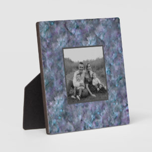 Abstract paars blauw blauwgroen kwarts marmer gran fotoplaat