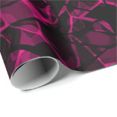 Abstract paars cadeaupapier (Rol Hoek)