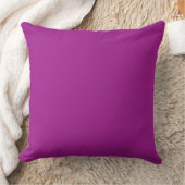 Abstract paars Effen Kleur Kussen (Deken)