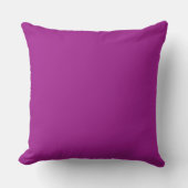 Abstract paars Effen Kleur Kussen (Voorkant)