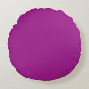Abstract paars Effen Kleur Rond Kussen
