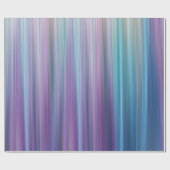 Abstract Paars en Blauwgroen loopvlakpatroon Cadeaupapier (Vlak)