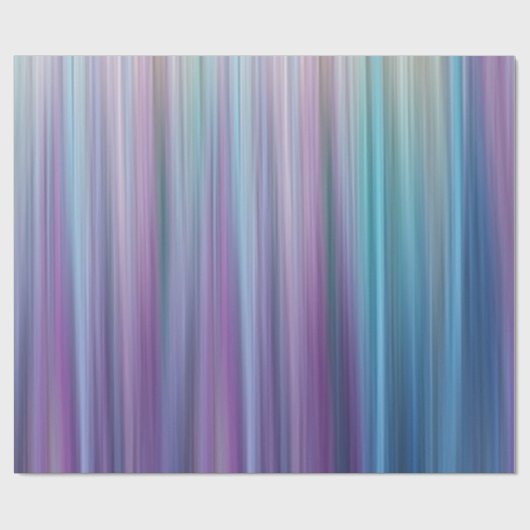 Abstract Paars en Blauwgroen loopvlakpatroon Cadeaupapier (Vlak)