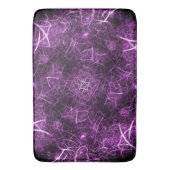 Abstract Paars Fractal_Bath Mat_Bathroom Decor Badmat (Voorkant Verticaal)
