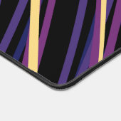 Abstract Paars & Goud Diagonale Golven Bureaumat (Hoek)
