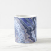 Abstract paars & goud mineraaladers koffiemok (Center)