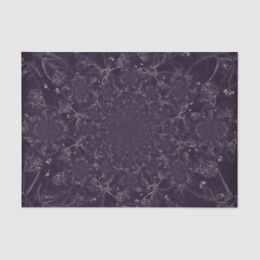 Abstract Paars  ontwerp van het ontkoppelingspatro Tissuepapier (Voorkant)