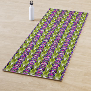 Abstract Paars ontwerp Yogamat