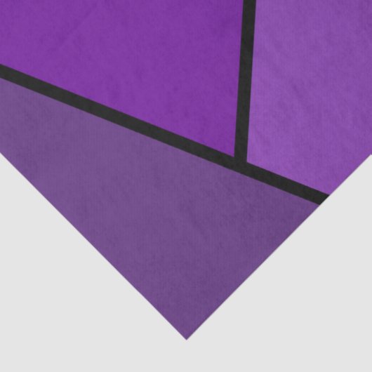 Abstract Paars-polygons-weefselpapier Tissuepapier (Detail)