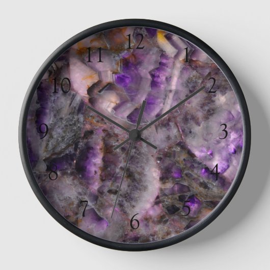 Abstract paarse Amethyst Kwartz, paarse graniet (Voorkant)