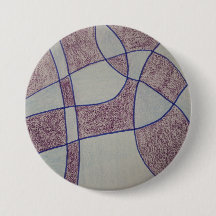Abstract paarse badge knop