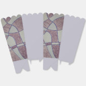 Abstract paarse favorieten doos bedankdoosjes (Ongevouwen)