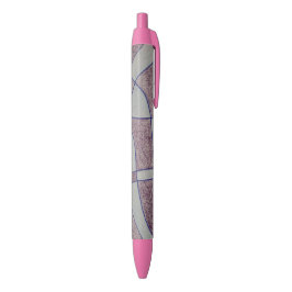 Abstract Paarse Pen