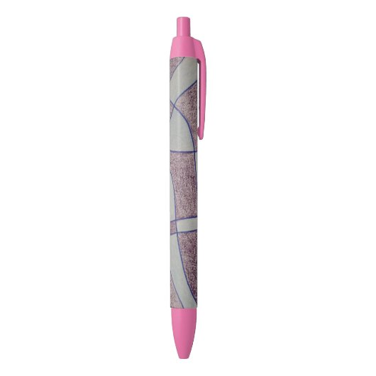 Abstract Paarse Pen (Achterkant (Verticaal))