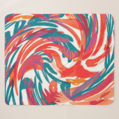 Abstract painting texture. Art wallpaper. Simple d Sherpa Deken (Voorkant (horizontaal))