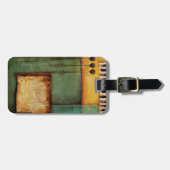 Abstract Painting with Piano Keys Bagagelabel (Voorkant horizontaal)