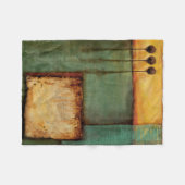 Abstract Painting with Piano Keys Fleece Deken (Voorkant (Horizontaal))