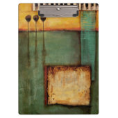 Abstract Painting with Piano Keys Klembord (Voorkant)