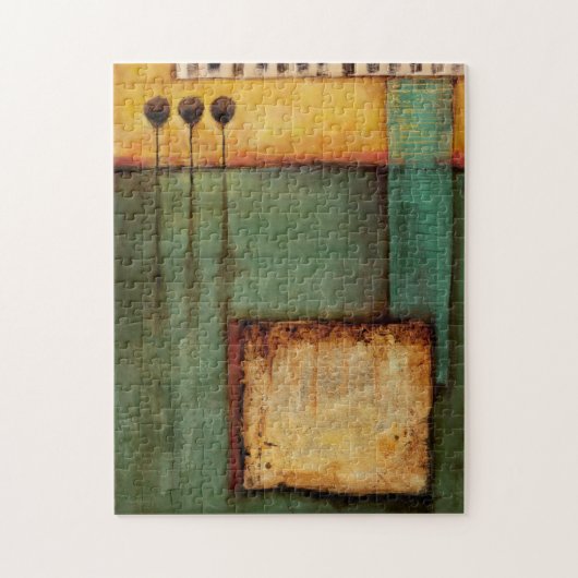 Abstract Painting with Piano Keys Legpuzzel (Verticaal)