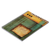 Abstract Painting with Piano Keys Notitieboek (Linkerzijde)