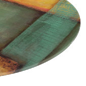 Abstract Painting with Piano Keys Snijplank (Hoek)