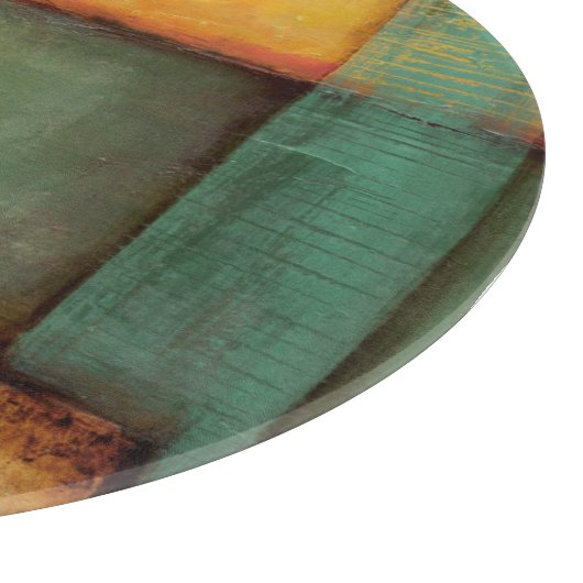 Abstract Painting with Piano Keys Snijplank (Hoek)