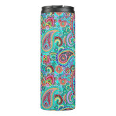 Abstract Paisley Pattern Thermosbeker (Achterkant)