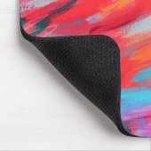 Abstract palet acryl kunstwerk | Muismat (Hoek)