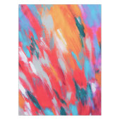 Abstract palet acryl kunstwerk | Tafelkleed (Voorkant)