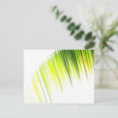 Abstract palm (briefkaart) briefkaart (Staand voorkant)