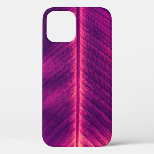 Abstract palmblad: getinte ader Case-Mate iPhone case (Achterkant)