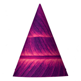 Abstract palmblad: getinte ader feesthoedjes